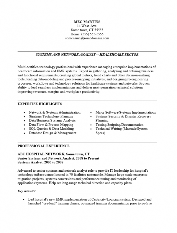 healthcare-project-manager-resume-template-resume-templates