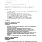 Tax Accountant Resume Template