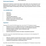 Television (TV) Production Assistant Resume Template