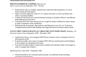 Certified Public Accountant (CPA) Resume Template