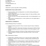 Functional Administrative Assistant Resume Template